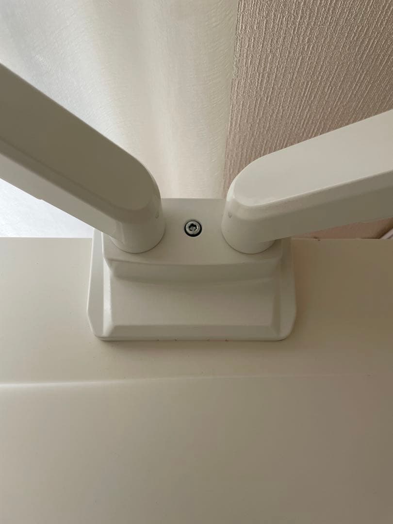 Pixio モニターアーム ホワイト デュアル 17-35インチ 白PS2D