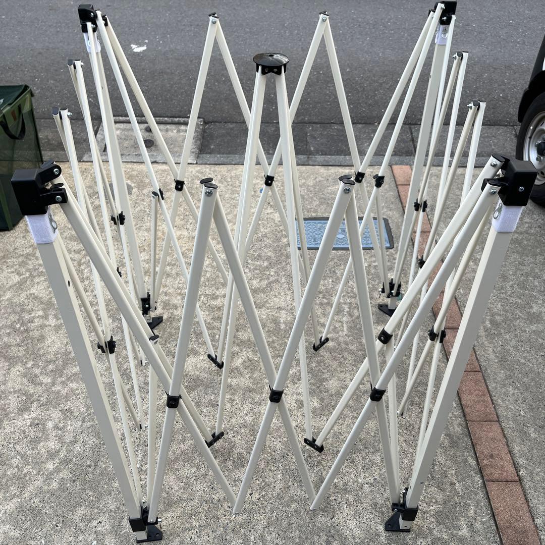 ENDLESS BASE タープテント 3m×3m ワンタッチ組立　3段階調節