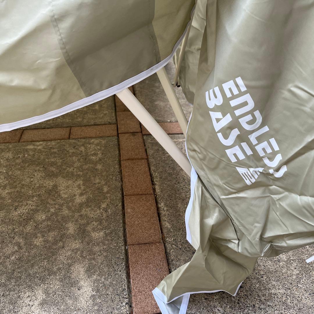 ENDLESS BASE タープテント 3m×3m ワンタッチ組立　3段階調節