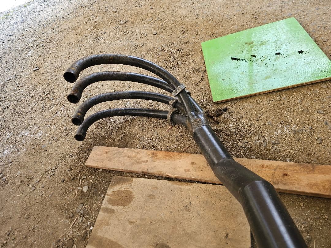 ゼファー400用　マッドマックスショート管