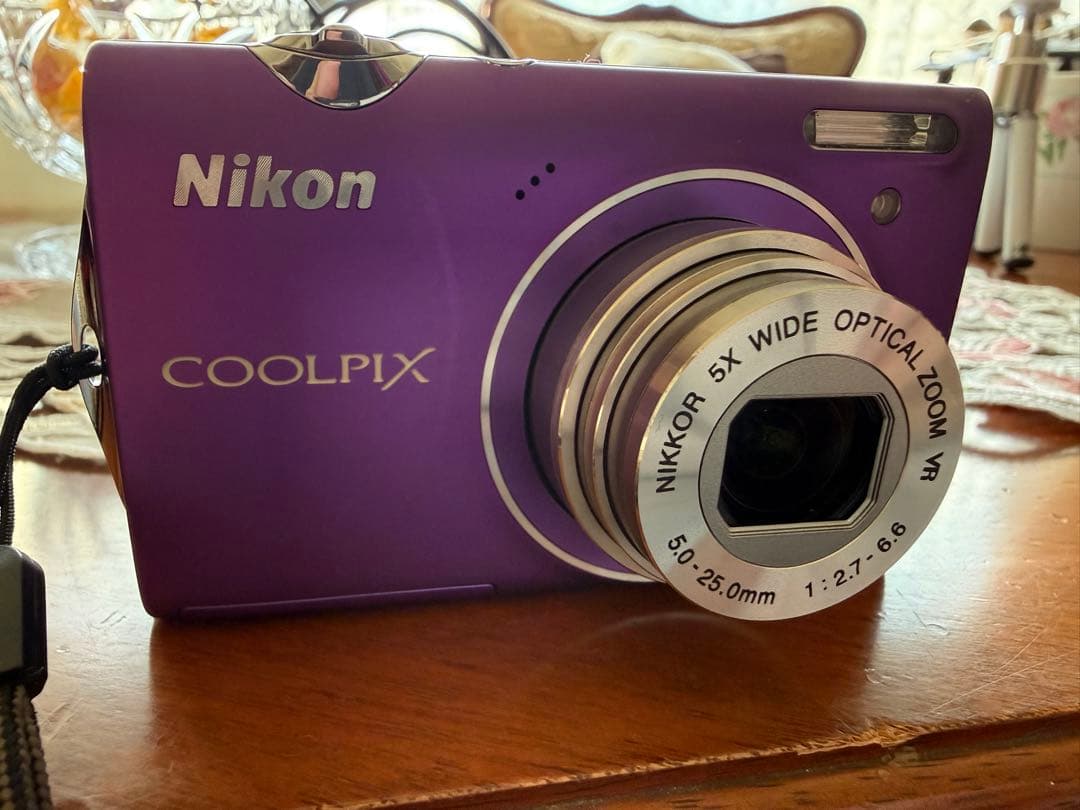 Nikon COOLPIX S5100 デジタルカメラ パープル
