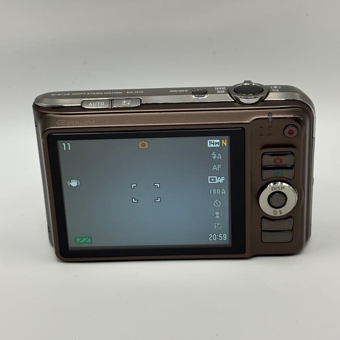 CASIO EXILIM EX-H15 美品　デジタルカメラ　動作確認済