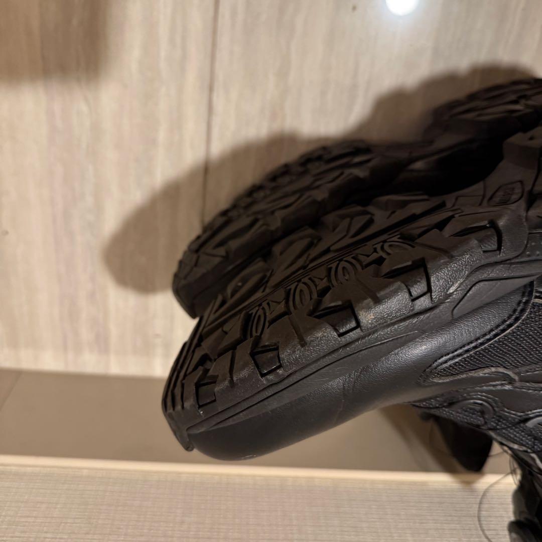 美品　フラッグシップ　ライディングブーツ　BOA 簡単脱着　黒　レザー　28cm