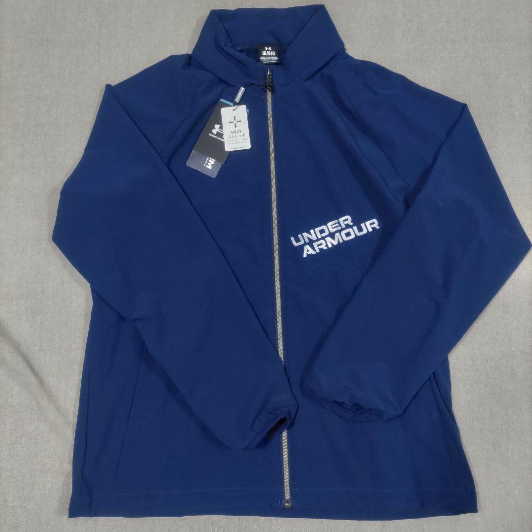UNDER ARMOUR GOLF.ウインドジャケット.ネイビー.LGサイズ.