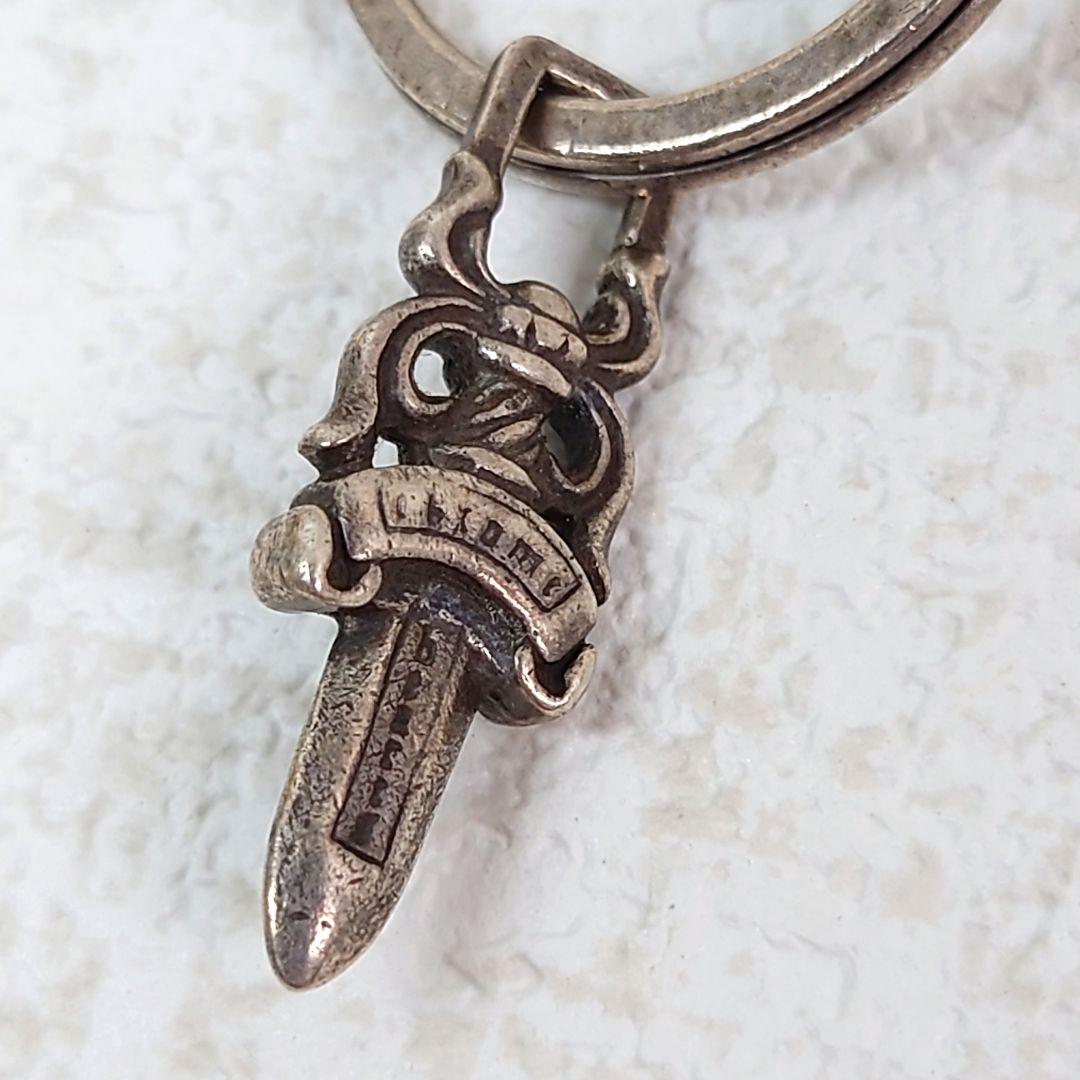 M0107G1 クロムハーツ クリップ エクストラファンシーキーチェーン ダガー