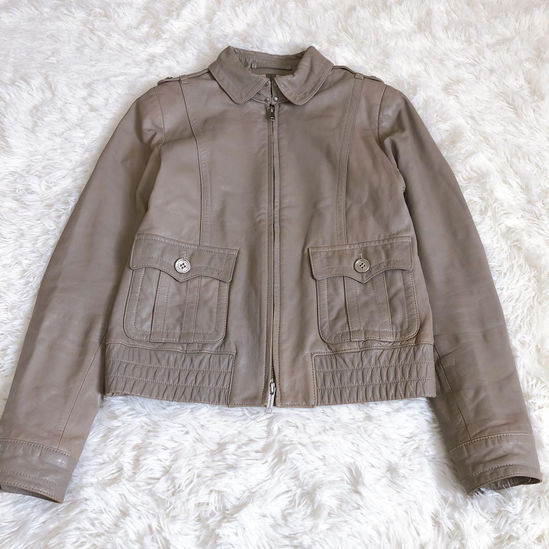 ✨定価10万♡激レア✨バーバリーロンドン　ライダース ジャケット　メガチェック