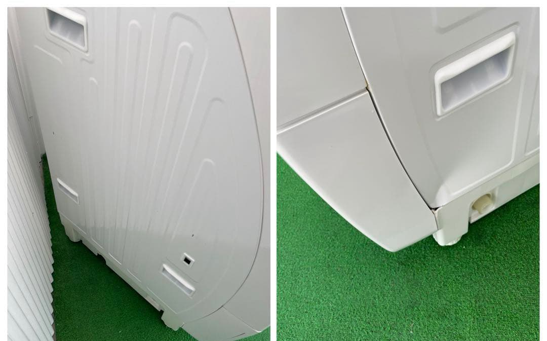 906 ナショナル(パナソニック) 9kgドラム式洗濯乾燥機 クリスタルグレー