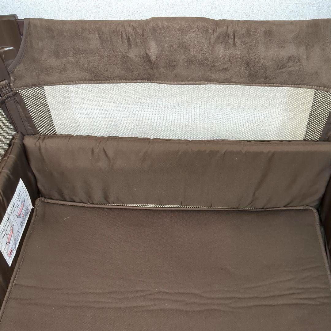 Aprica ココネルエアー プラス チョコレートブラウン ベビーベッド