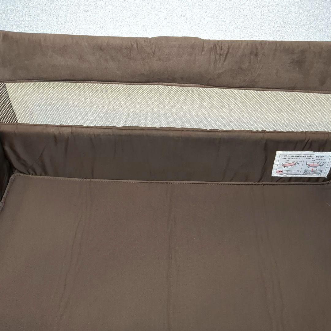 Aprica ココネルエアー プラス チョコレートブラウン ベビーベッド