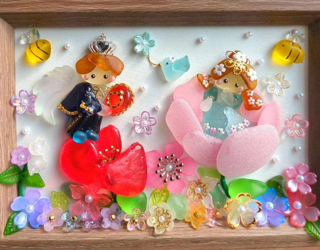 シーグラスアート　たかりん様ご確認用