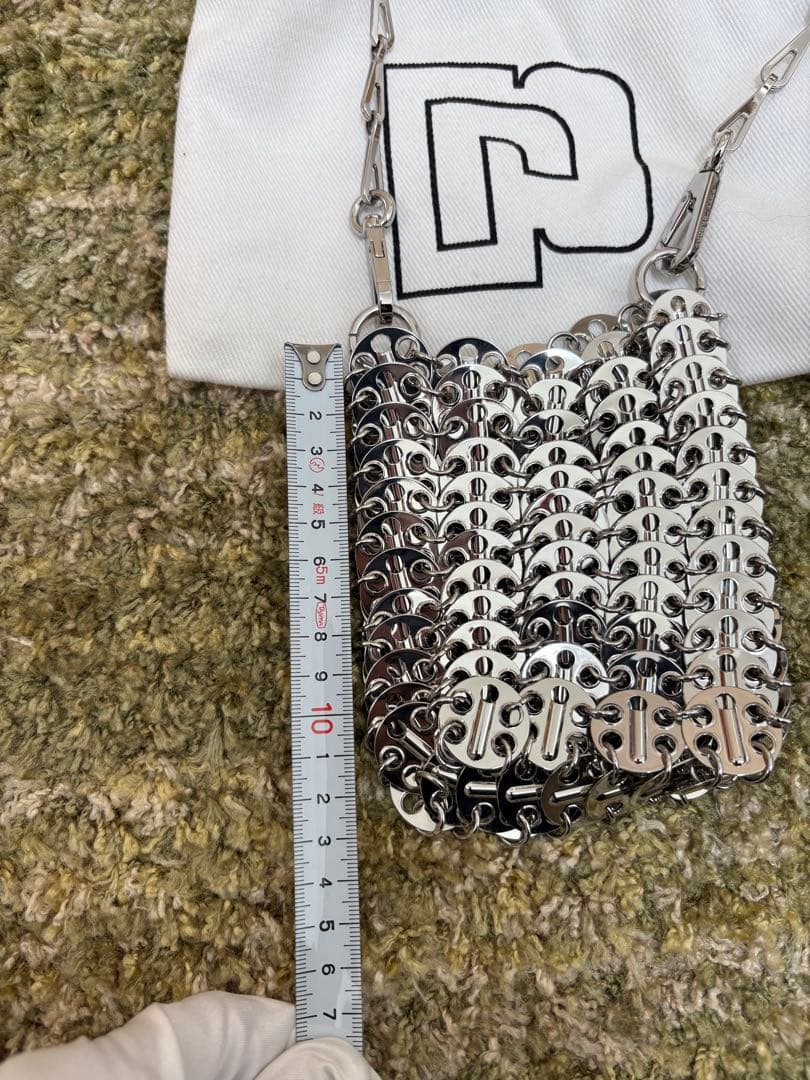 paco rabanne パコラバンヌ　メタルショルダーバッグ