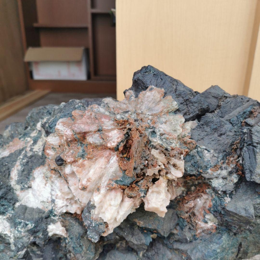 根尾谷産　菊花石　21.7キロ　鑑賞石　石　置物　オブジェ　インテリア　盆石