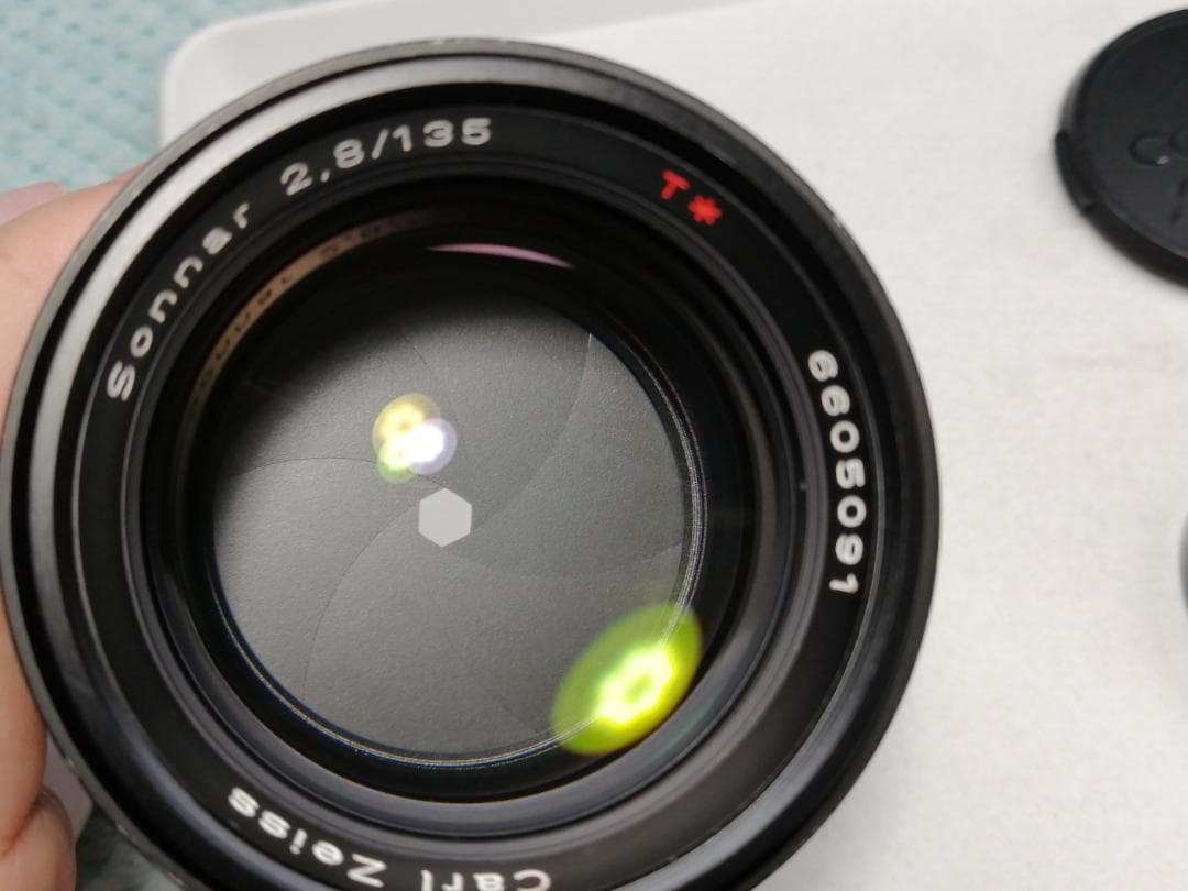 レンズ(単焦点) Contax Carl Zeiss Sonnar 135mm F2.8 7358