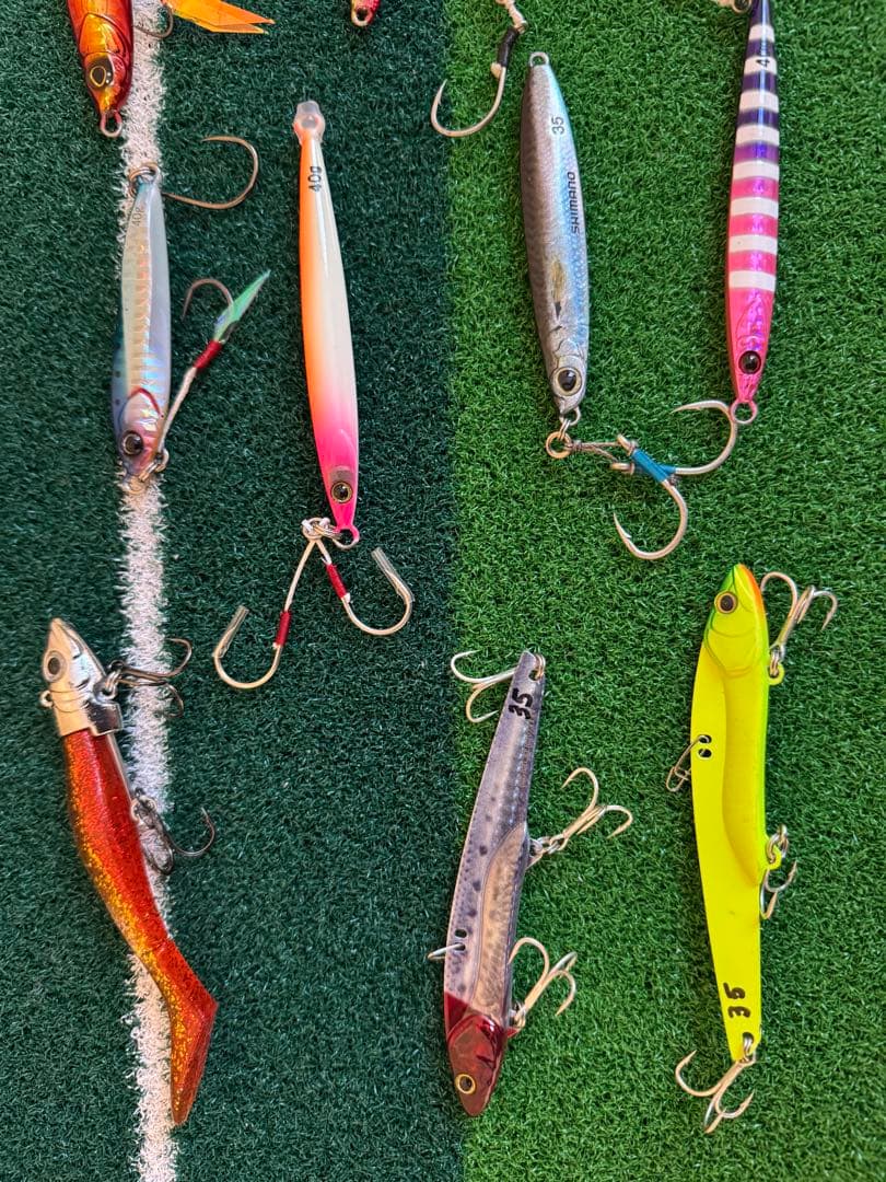 ハードルアー 大量セット　青物　サクラマス　ジグ　ミノー　プラグ　メタルジグ