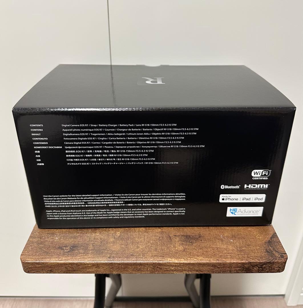 新品Canon EOS R7 RF-S18-150 IS STM レンズキット