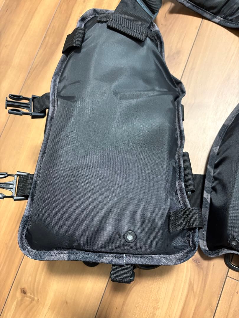 DaiwaダイワフロートゲームベストDF6206 ブラックカモ