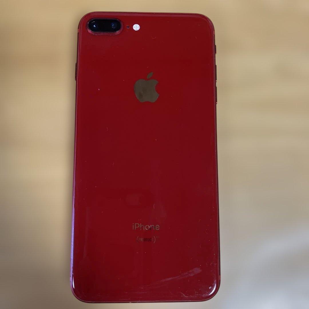 iPhone 8 Plus RED 256GB バッテリー100%