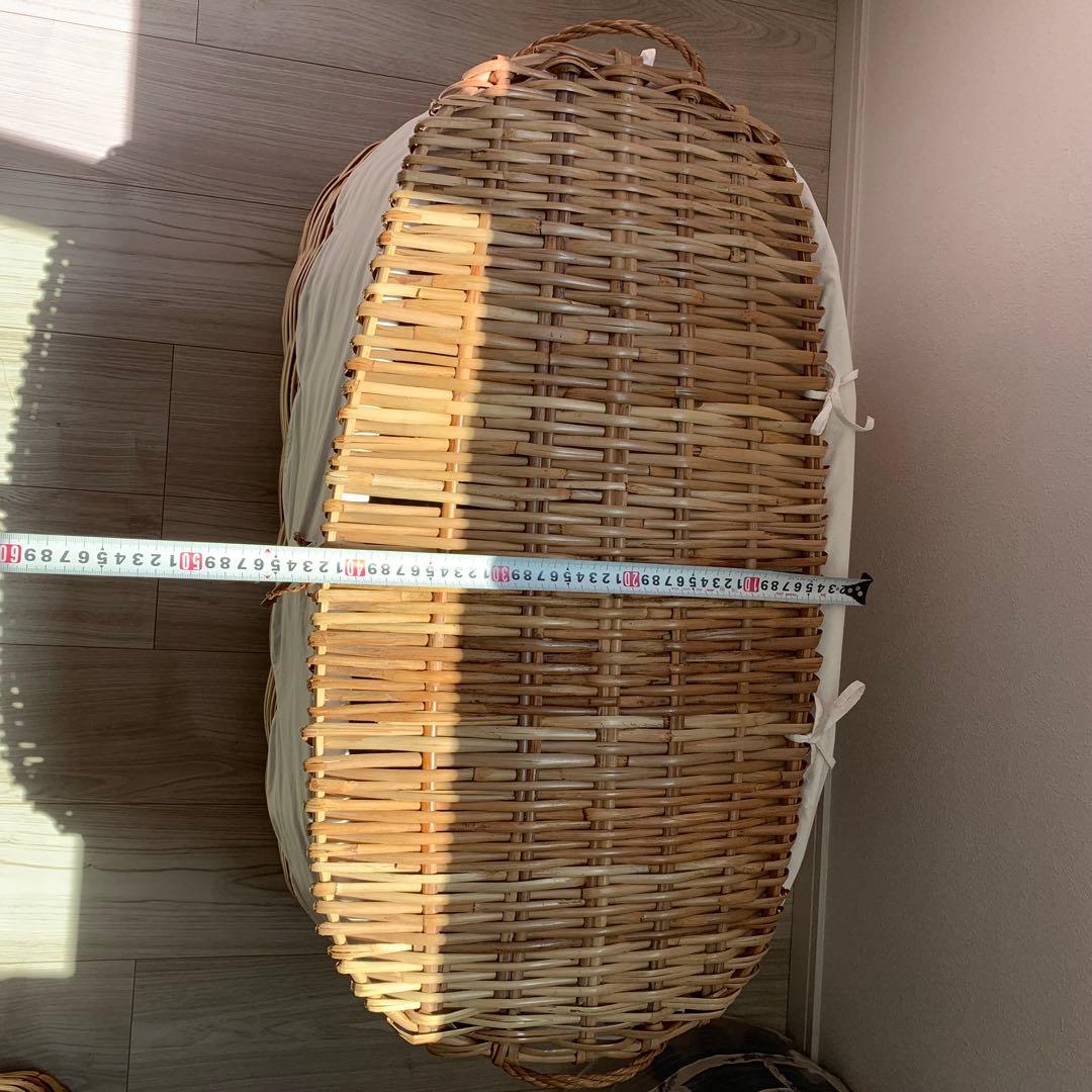 catherine denoual カトリーヌドゥヌアル　ラタン　バスケット