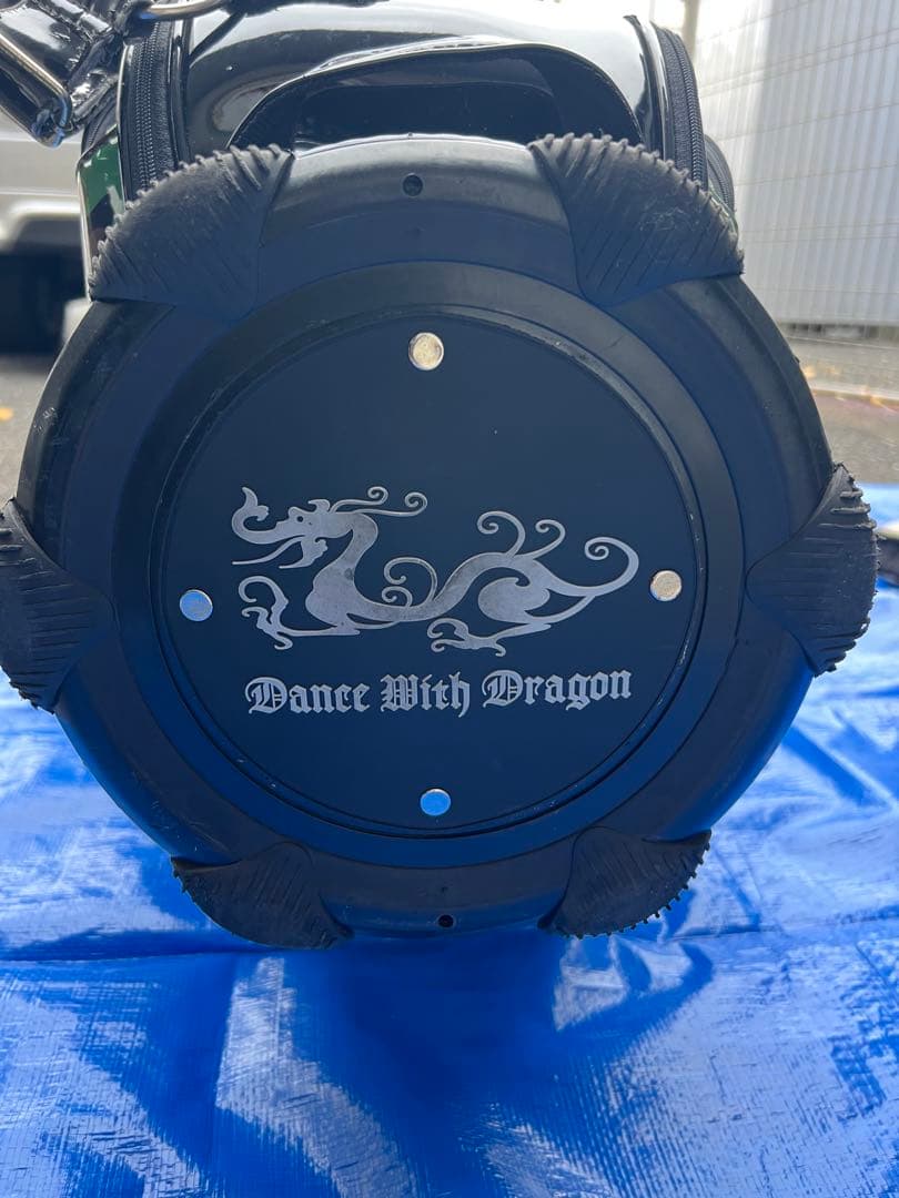 ダンスウィズドラゴン　カモフラキャディバッグ