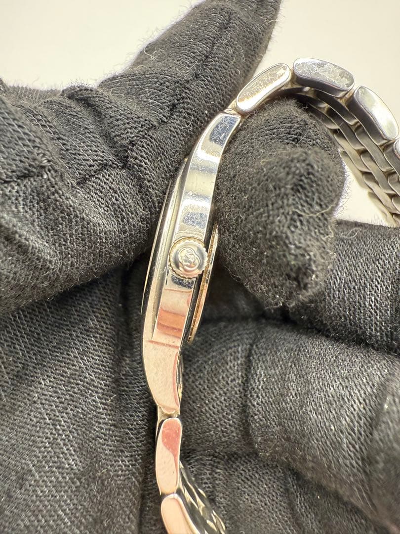 GUCCI アナログ時計 シルバー　5500L