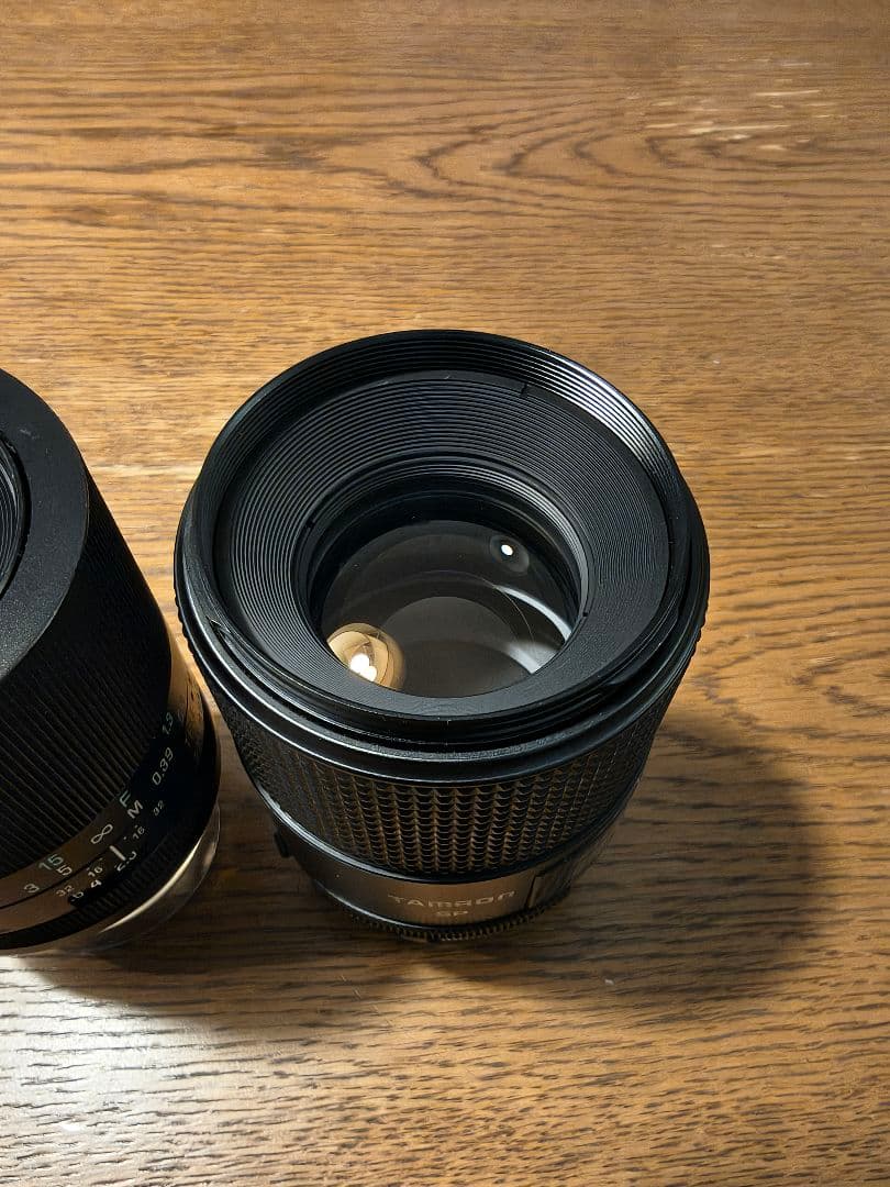 TAMRON SP 90mm f2.5 2本セット P/KAマウントアダプター付
