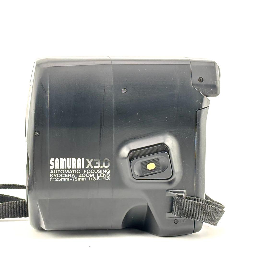 【完動品】KYOCERA SAMURAI x3.0 フィルムカメラ 動作確認済み
