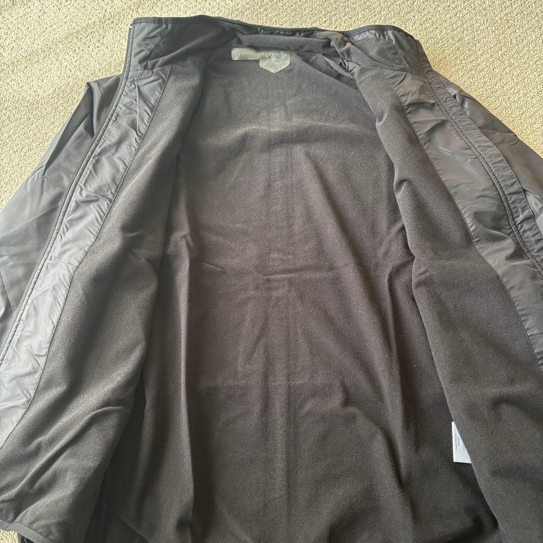 廃盤品！新品ASICS ウインドブレーカー 上下セット 黒 ジャージ