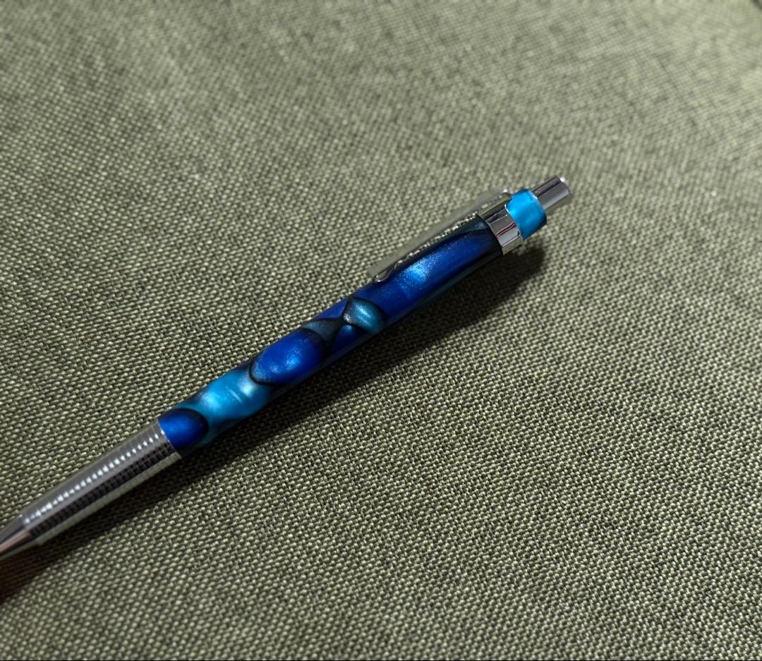 クラフトエー アクリル シャーペン ブルー 201