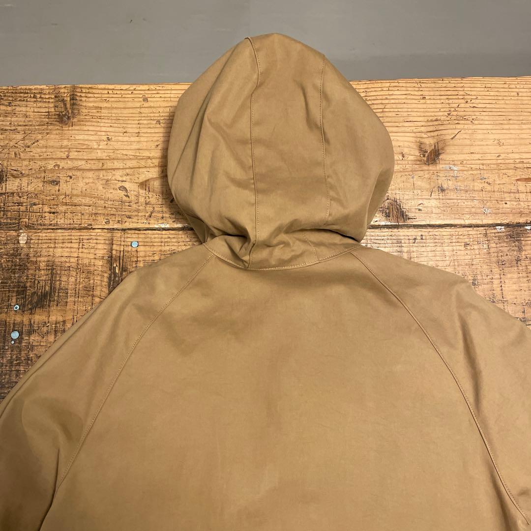 フランシスキャンペリ　フードコート　マッキントッシュ　ゴム引き　フーデッドコート