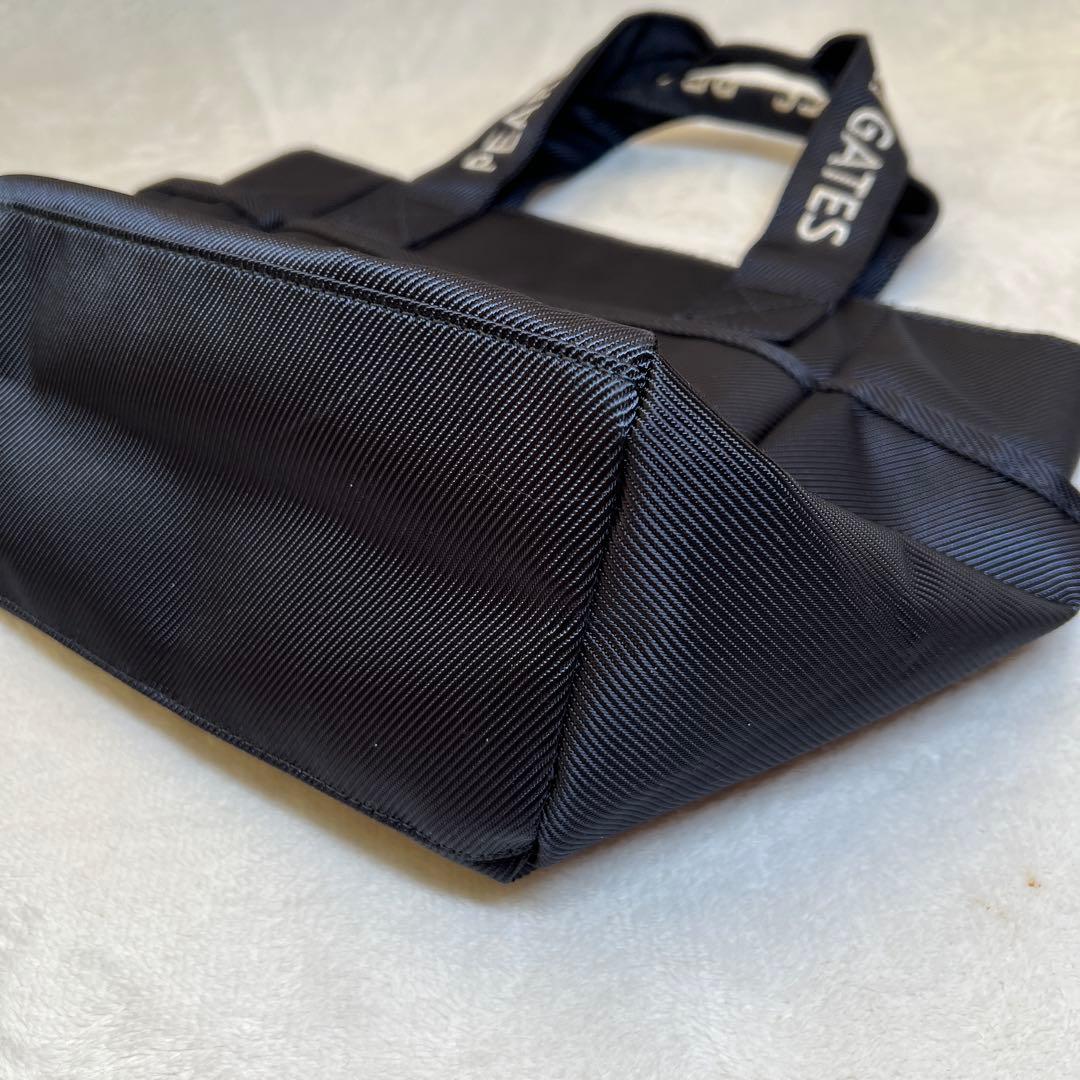 パーリーゲイツ 近年モデル カートバッグ ブラック ロゴ ニコちゃん