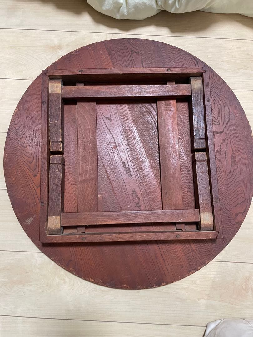 ちゃぶ台 昭和　木製 当時物
