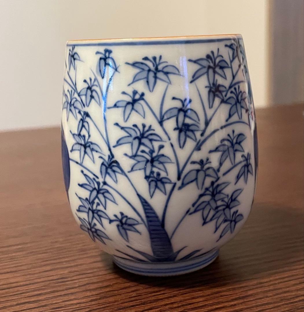 京焼　染付　北村宗善（宗善窯）