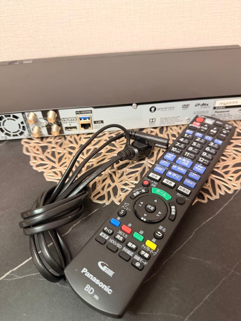 Panasonic ブルーレイディスクレコーダー DMR-2W100 HDD1T