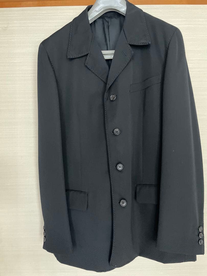 COMME des GARÇONS HOMME PLUSスーツ　セットアップ黒