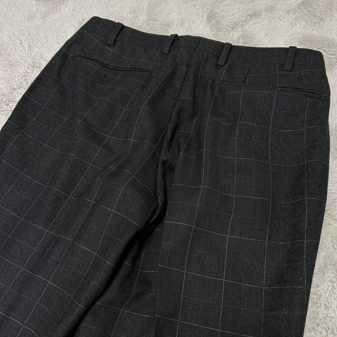 【極美品/裏地ロゴ入り】マッキントッシュロンドン スーツセット グレー M