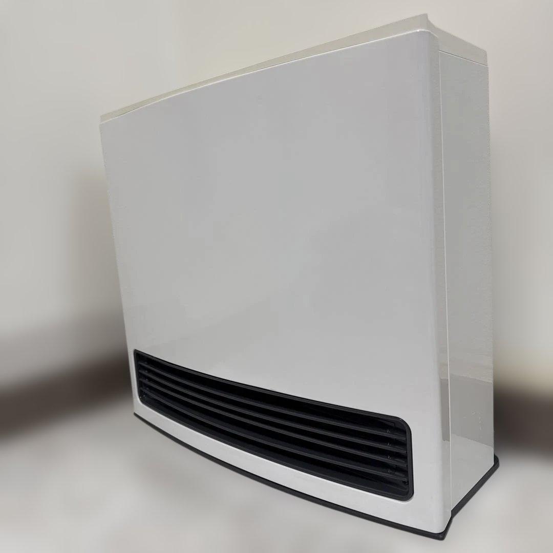 送料込 NORITZ ノーリツ　ガスファンヒーター 強化ホース付き　都市ガス用