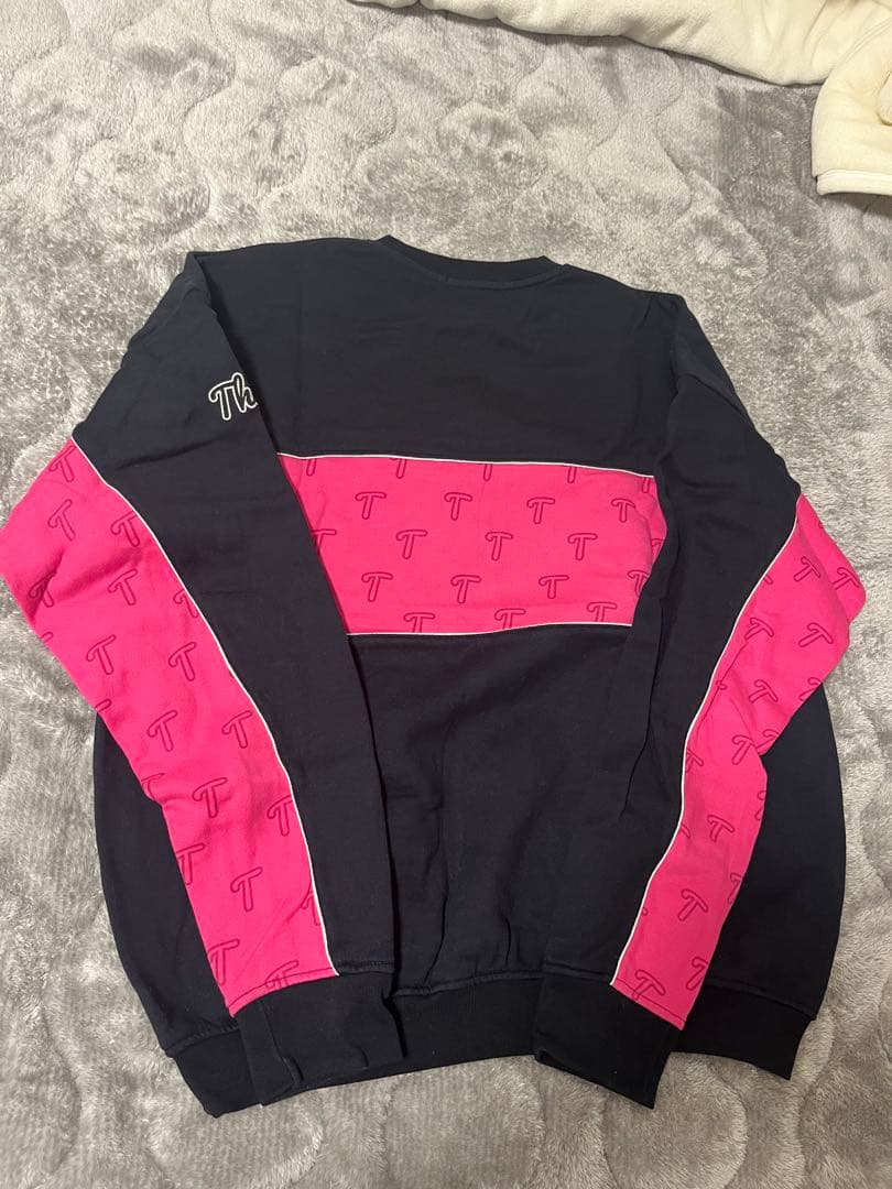 Fred Perry Thames スウェット M ネイビー/ピンク