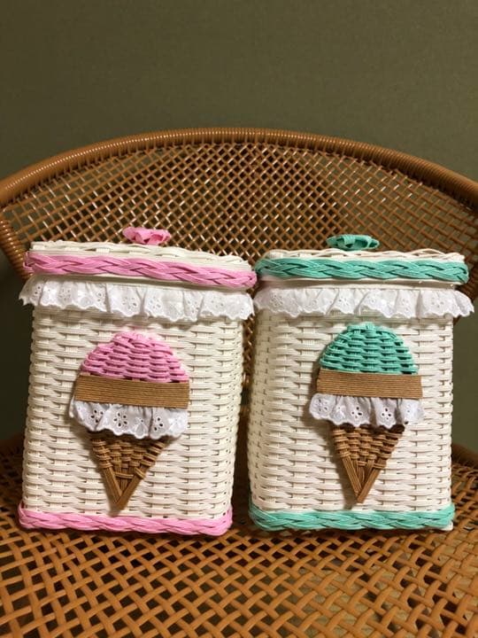 a様　オーダーカゴ完成品❸❹❺❻