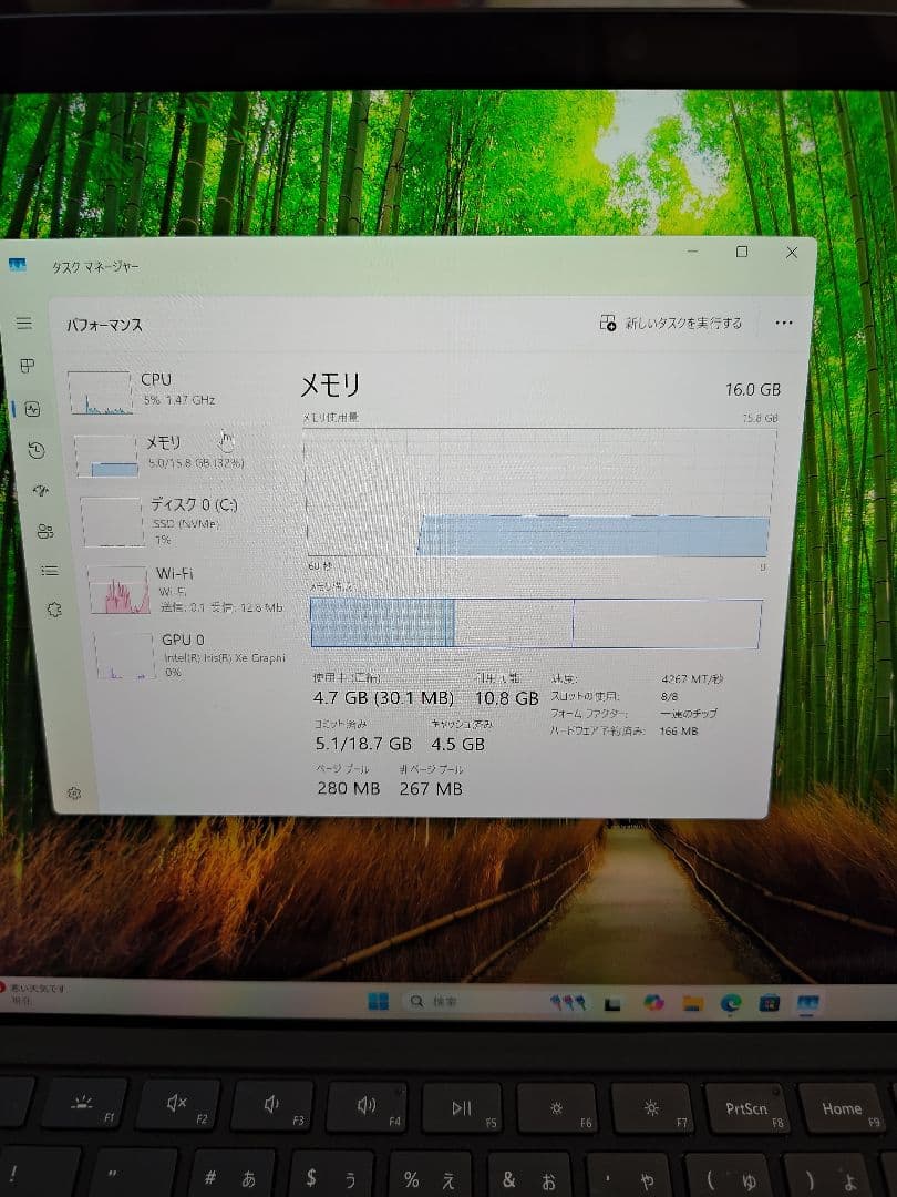 極美品 Microsoft Surface Pro8 i7 16GB 256GB