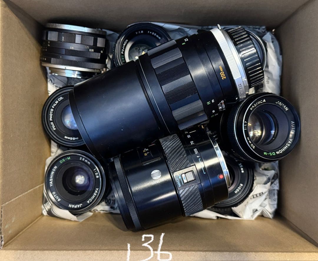 レンズセット ジャンクJ136