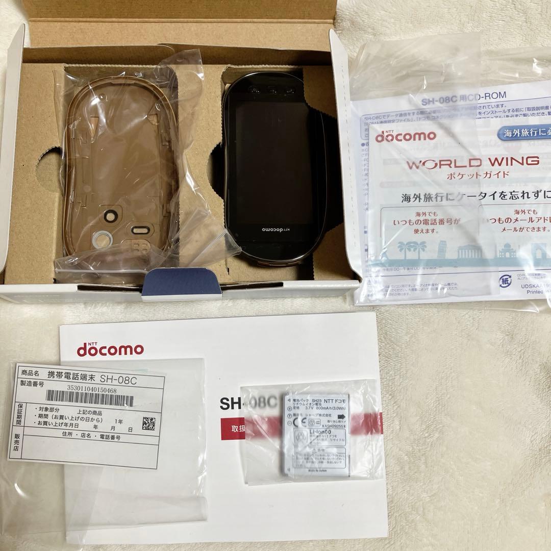 docomo TOUCH WOOD SH-08C 限定生産品