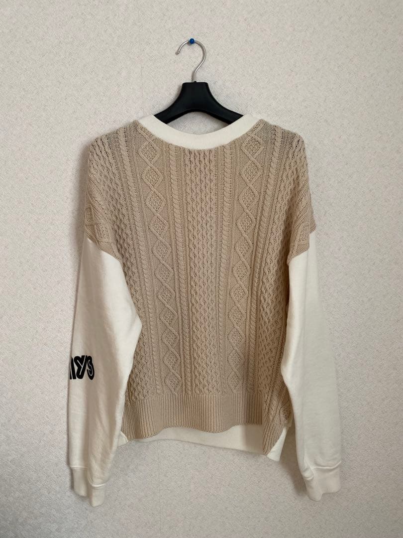 HYSTERIC GLAMOUR ドッキングスウェット