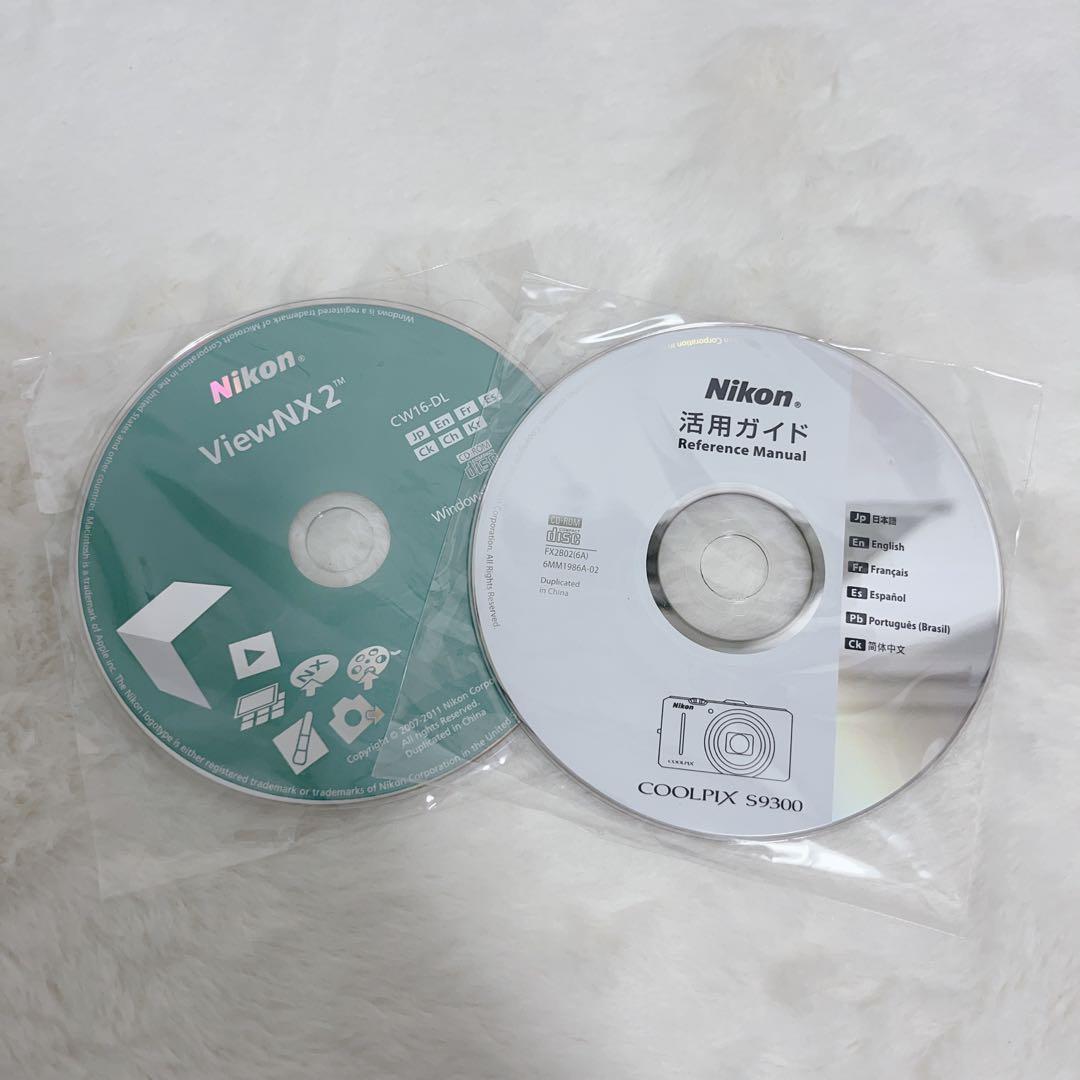 美品 Nikon COOLPIX S9300 コンデジ 付属品完備＋専用ケース付