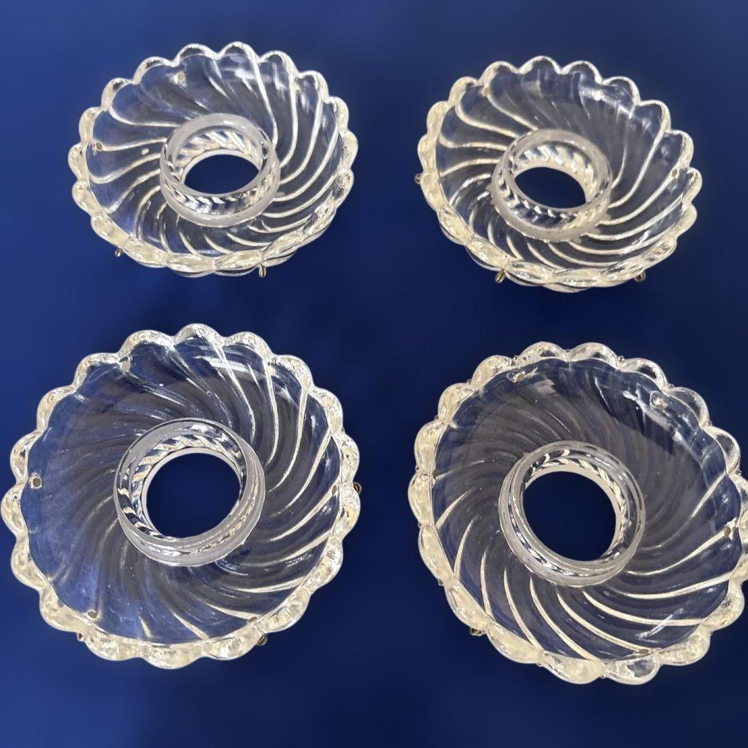 Baccaratバカラ　アンティーク キャンドルスタンド4灯