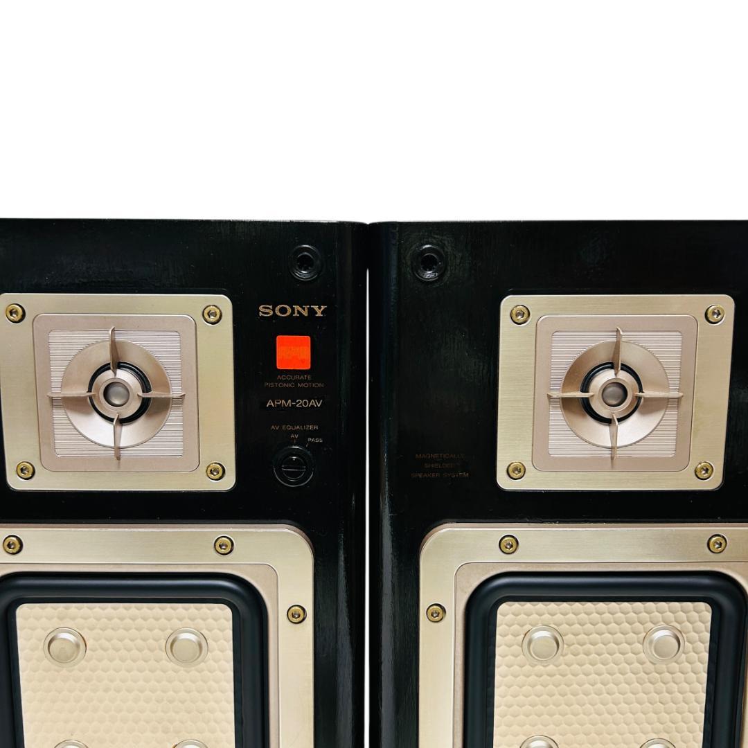 超レア! SONY APM-20AV 四角平面振動盤 APMスピーカー