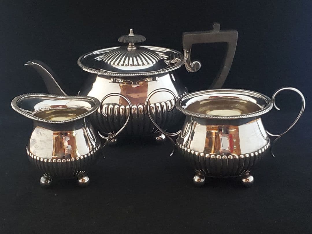 アンティーク マッピン&ウェッブ ティーセット プリンセスプレート 1895年頃