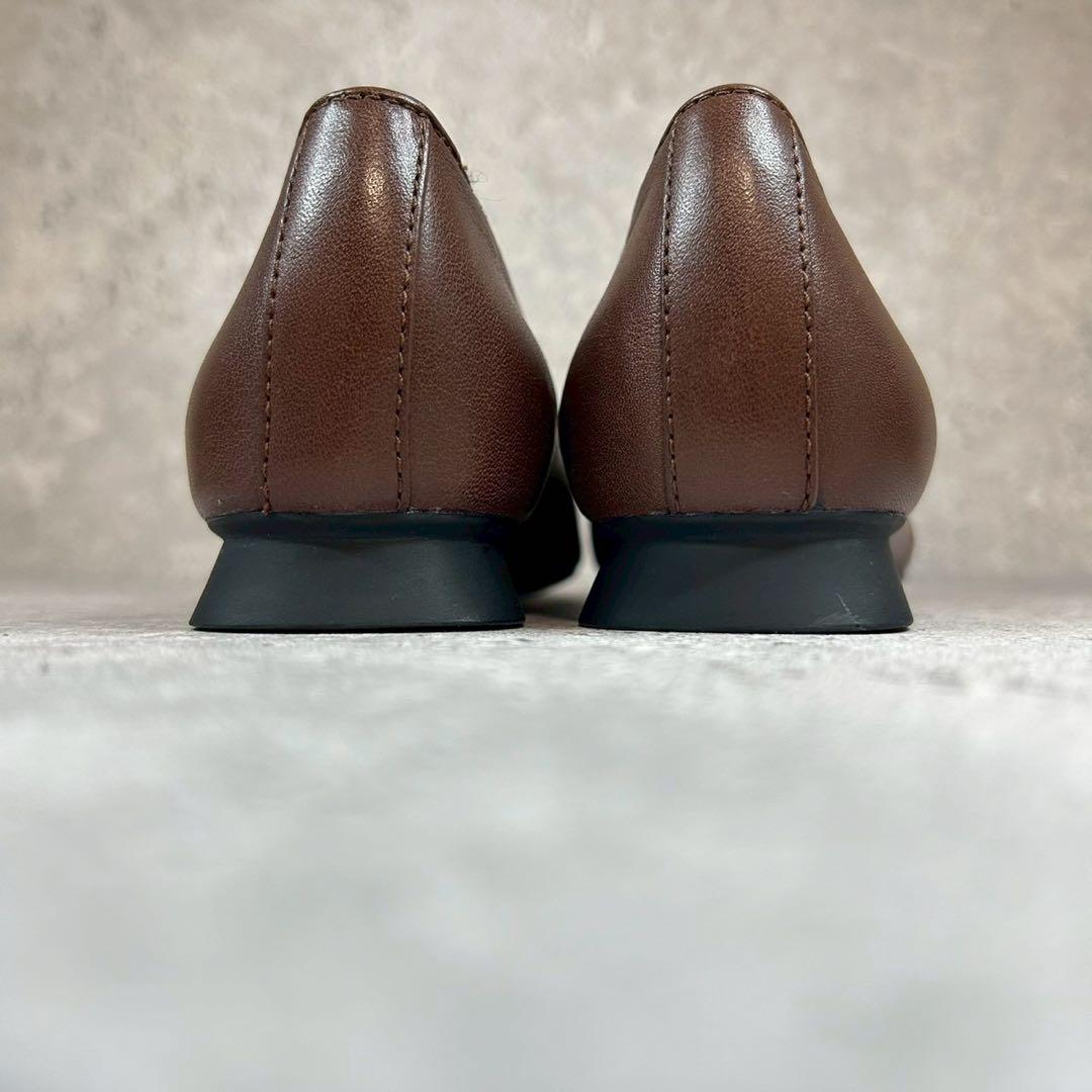 【極美品 箱付】CAMPER ツインズ ローファー ブラウン 36