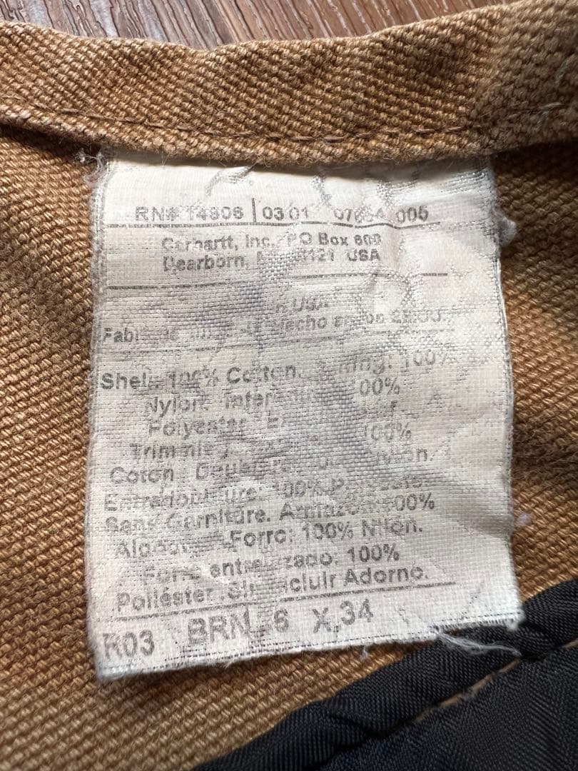 USA製！！【Carhartt カーハート】オーバーオール