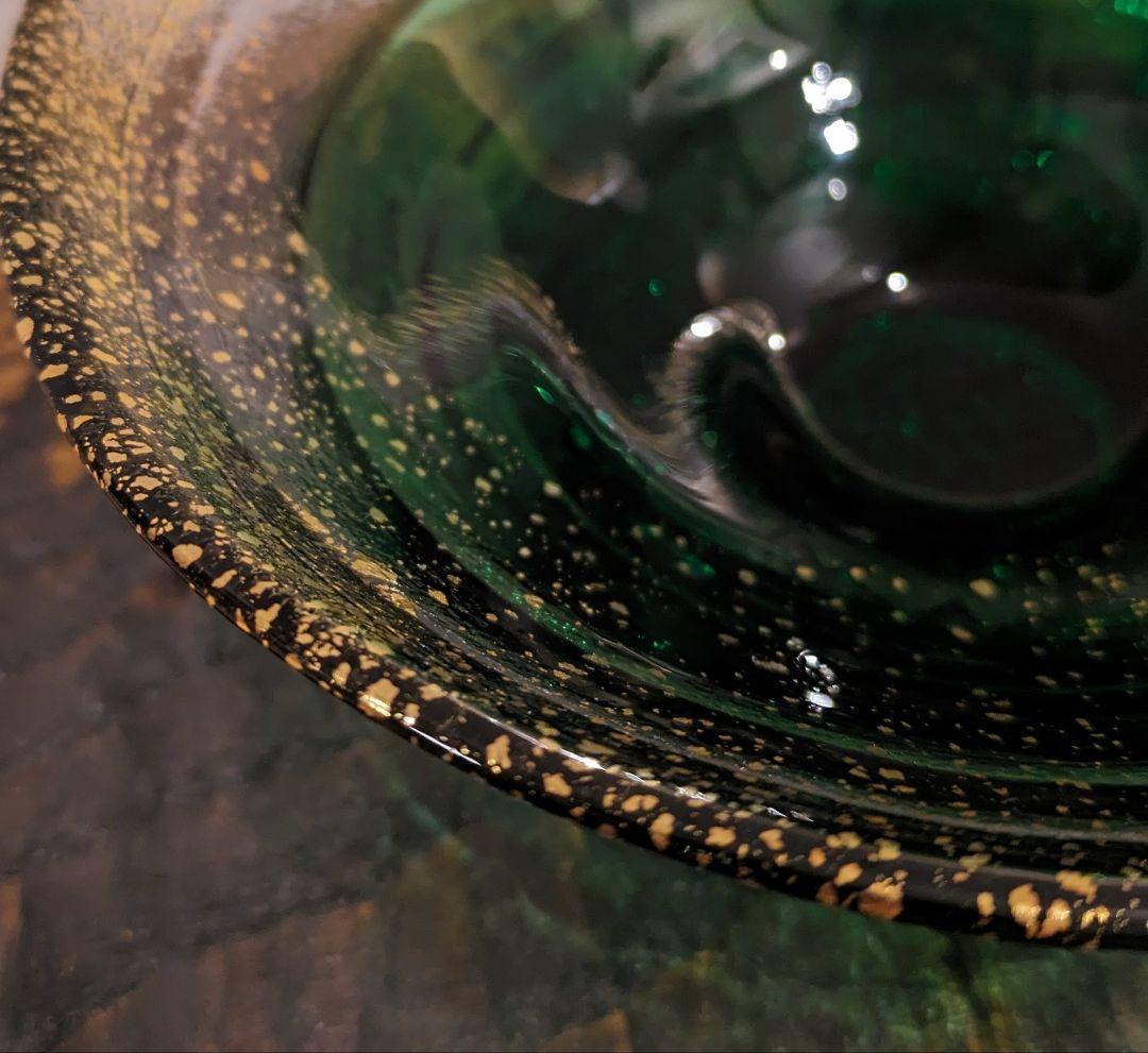 ガラス製小鉢 2枚　緑