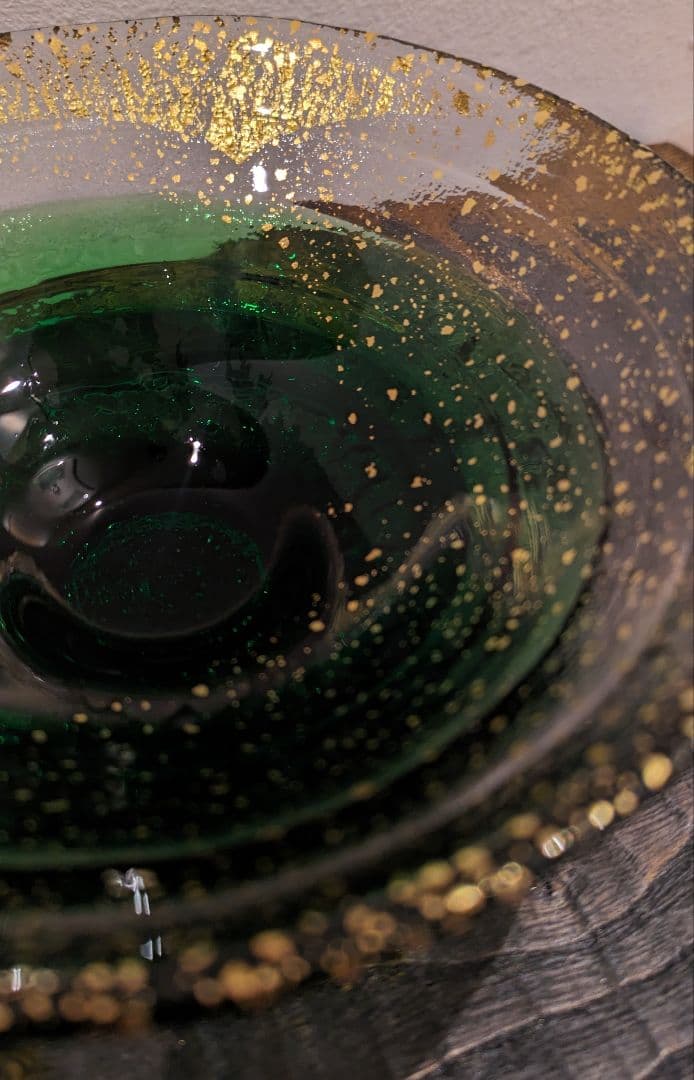 ガラス製小鉢 2枚　緑